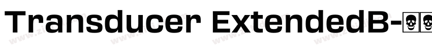 Transducer ExtendedB字体转换